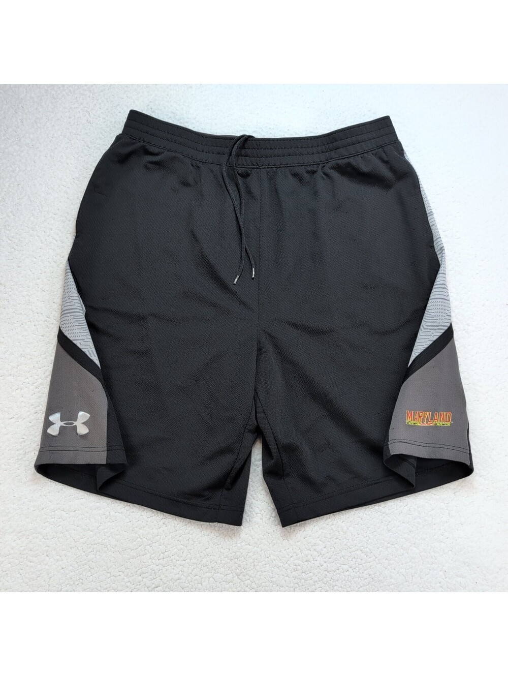 Under Armour Men’s Shorts 2XL Maryland Terrapins Black Athletic